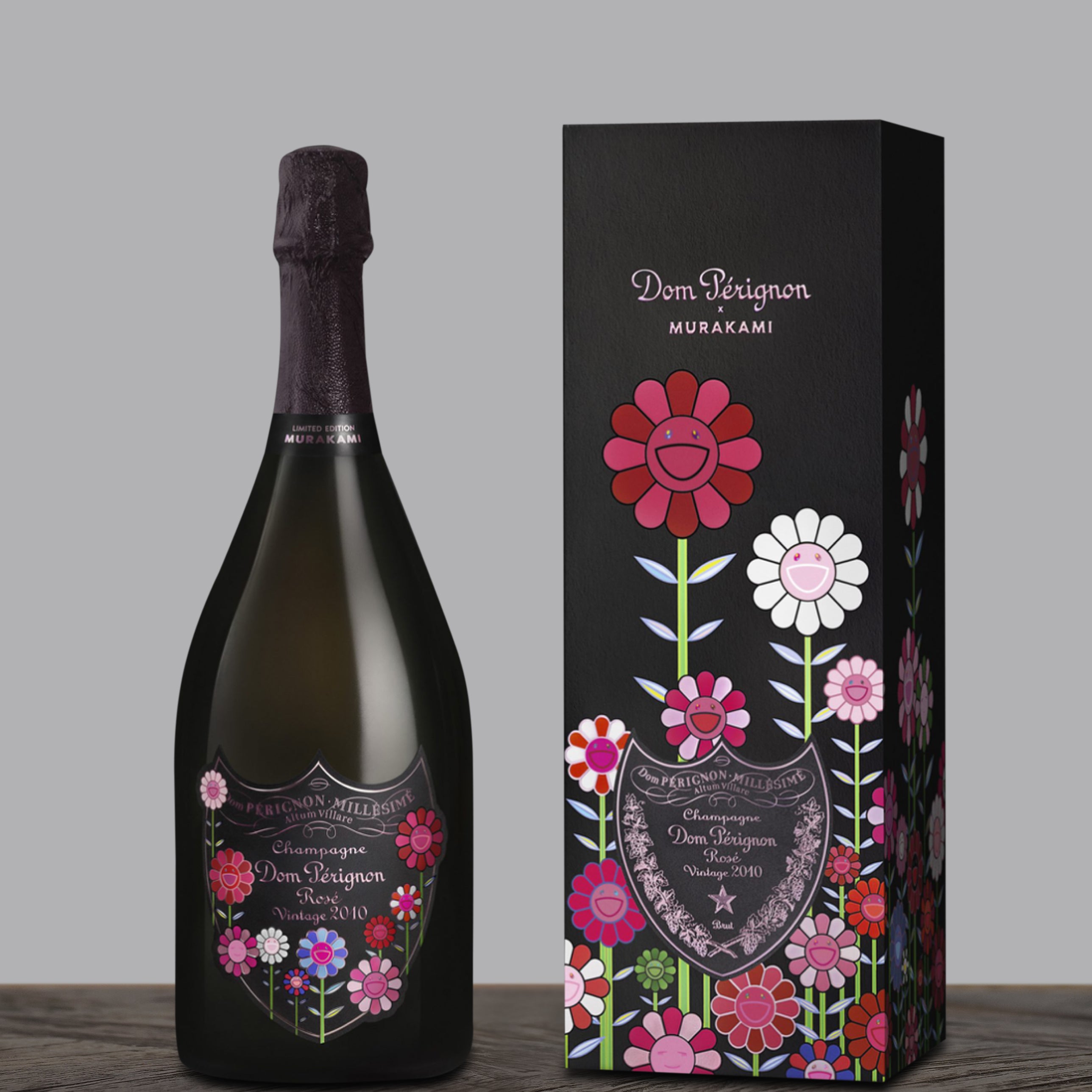 2010 Dom Perignon x Takashi Murakami Rose Champagne Limited