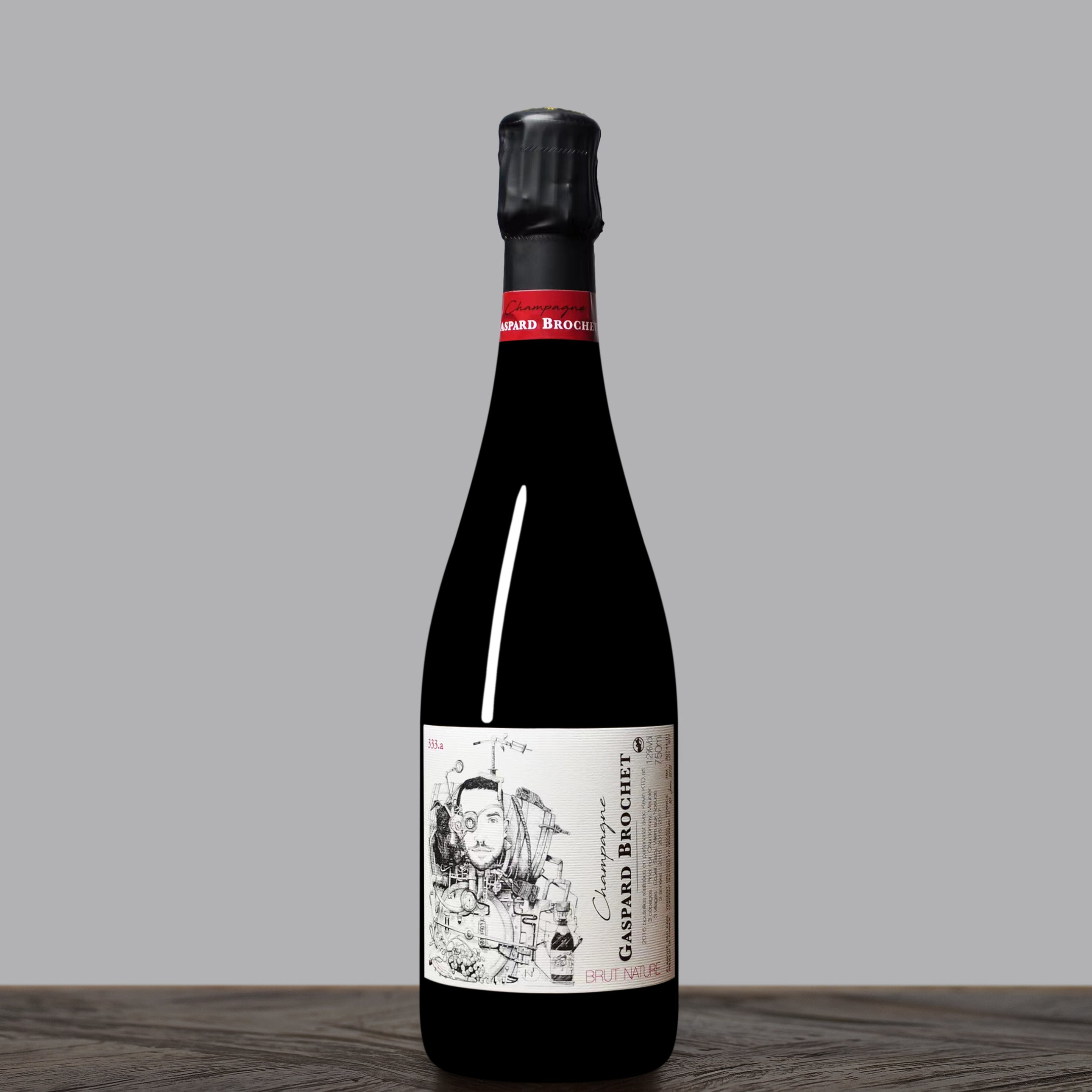 GASPARD BROCHET, Tome Ⅰ 750mL NV Gaspard Brochet, Pinot Noir Tome 1 Blanc de Noirs Extra