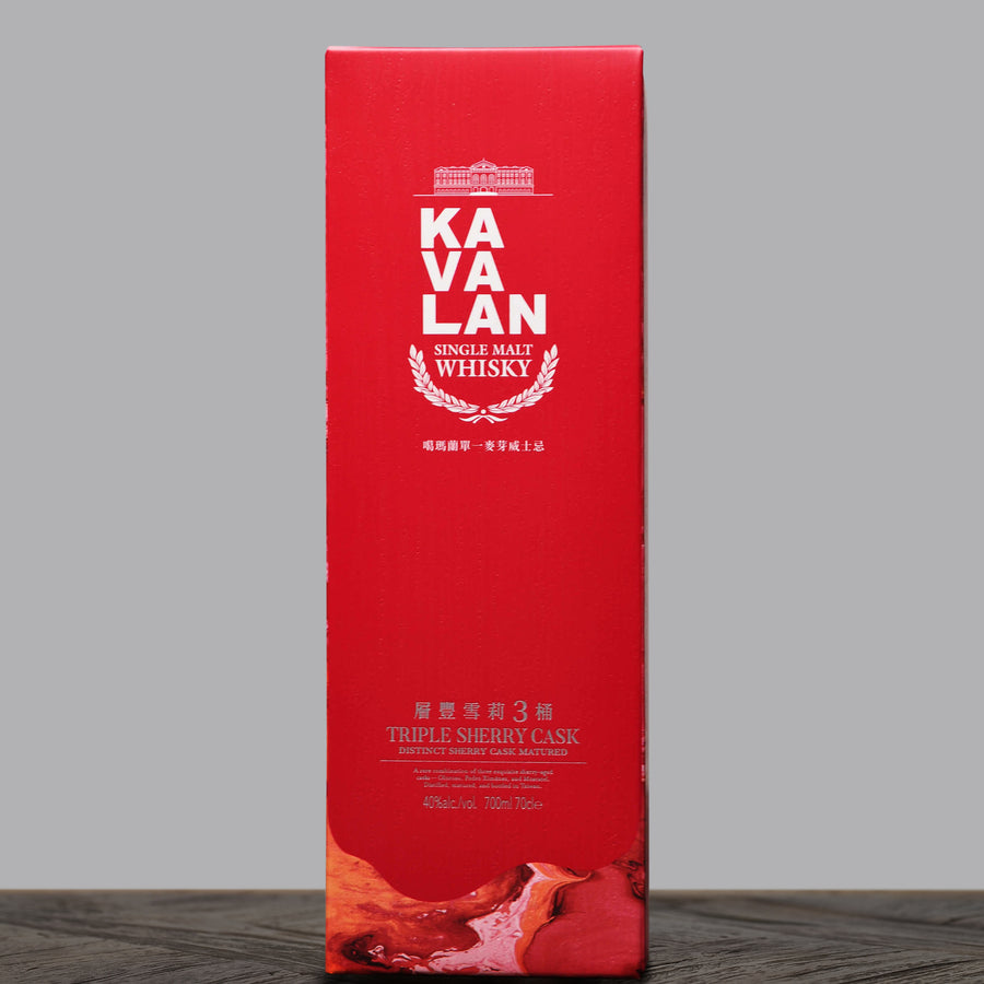 Kavalan Triple Sherry Cask Single Malt Taiwanese Whisky