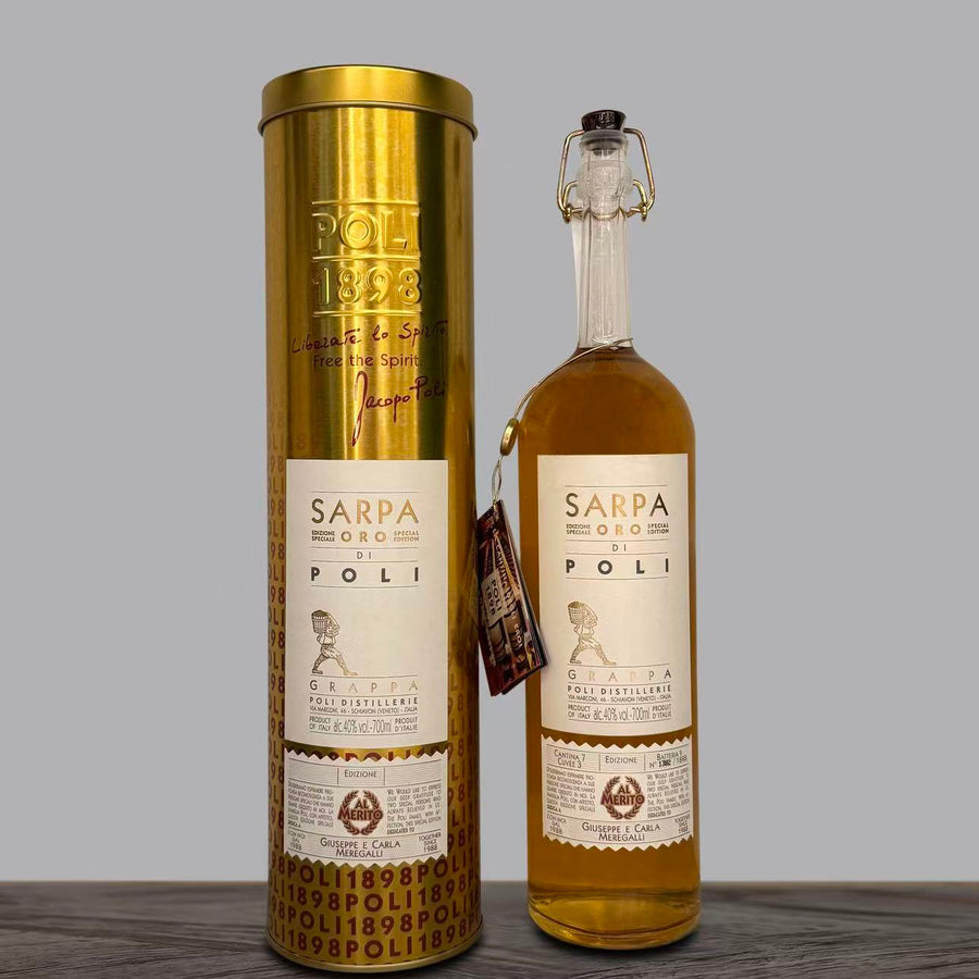 Sarpa Oro Di Poli Grappa Aged 4 Years 700ml