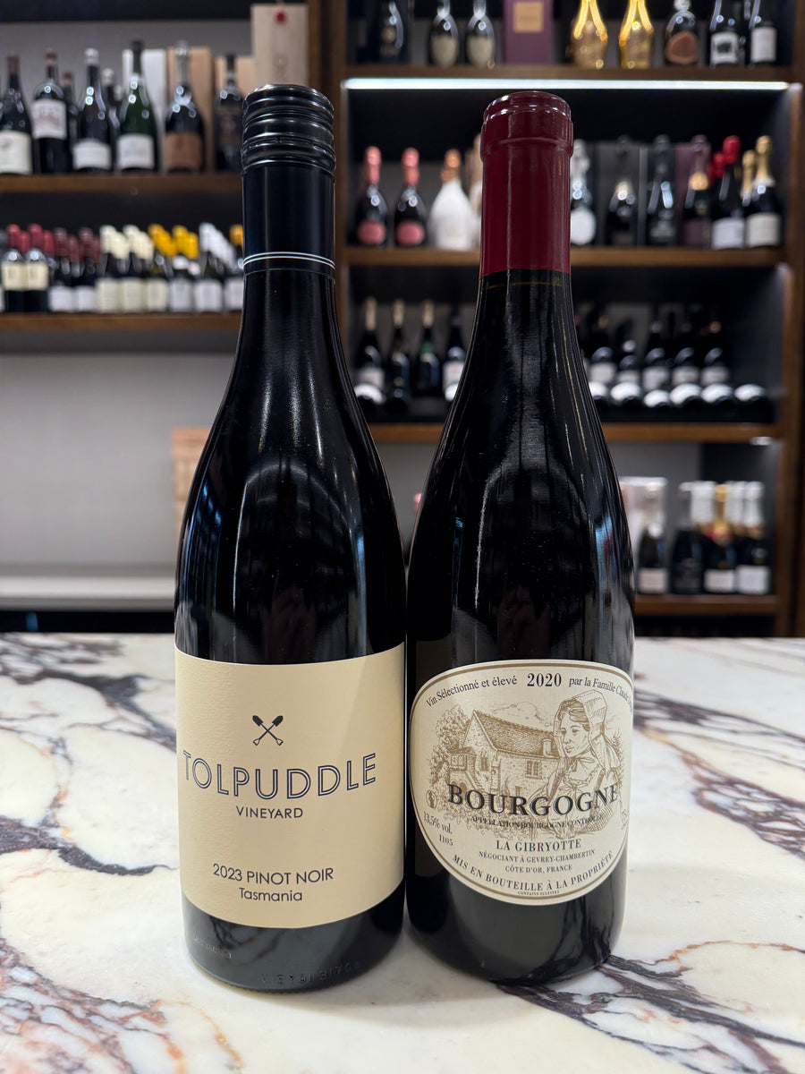 Icon Pinot Noir Bundle - 2023 Tolpuddle & 2020 La Gibryotte Bourgogne