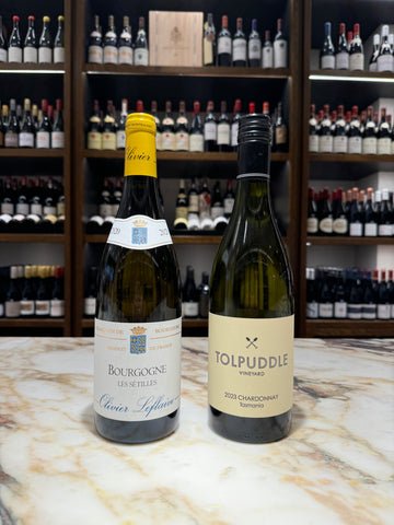 Icon Chardonnay Bundle - 2023 Tolpuddle & 2020 Domaine Olivier Leflaive Bourgogne